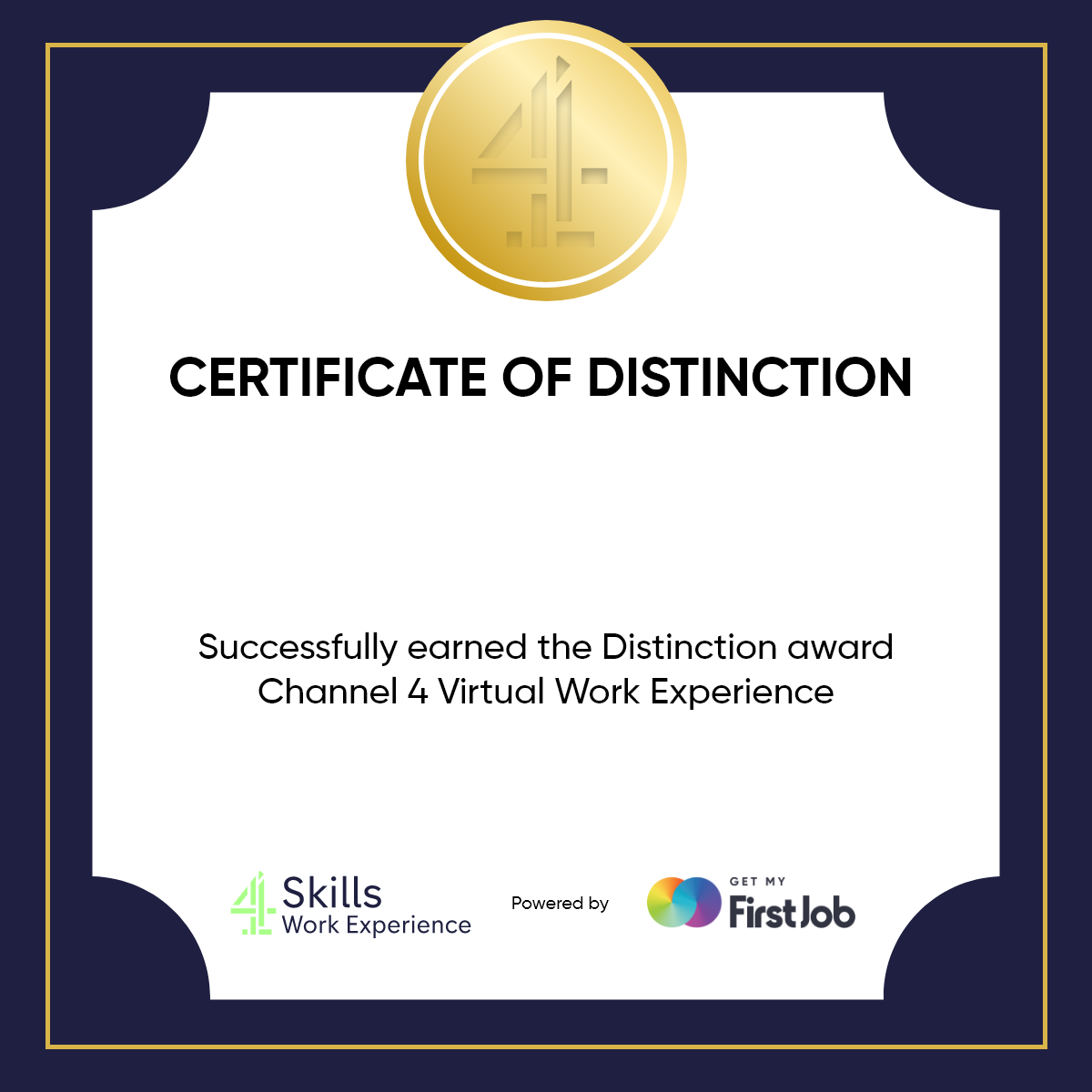 Badge for Distinction